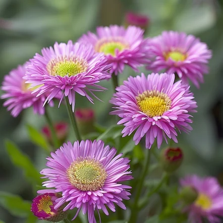 Erigeron Růžové Šperky
