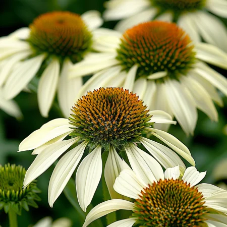 Echinacea Purpurová Bílá Labuť